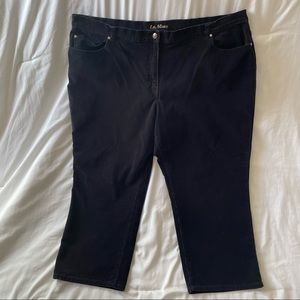 PANTS - L.A. Blues black corduroy pants 28W short length